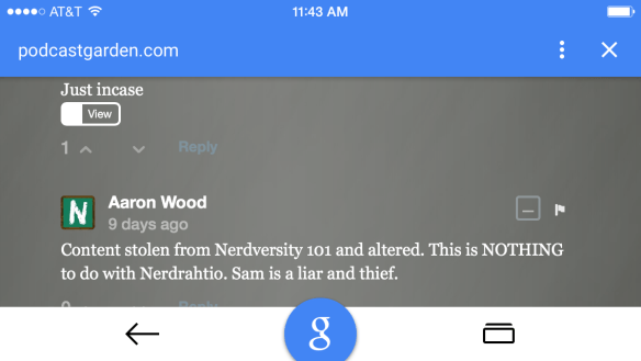 podcastgarden harassment 11